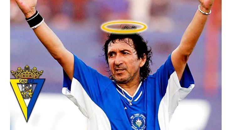 El hilarante tuit del Cádiz que vincula al Mágico González con Dios