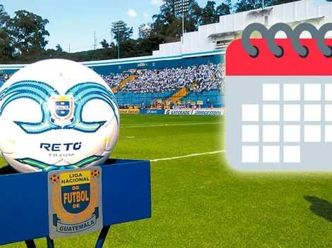 Calendario del Clausura 2021 de Guatemala