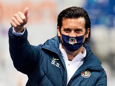 ¡Santiago Solari se refirió al Chucho López!