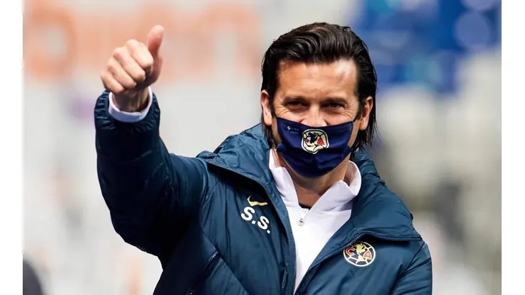 ¡Santiago Solari se refirió al Chucho López!