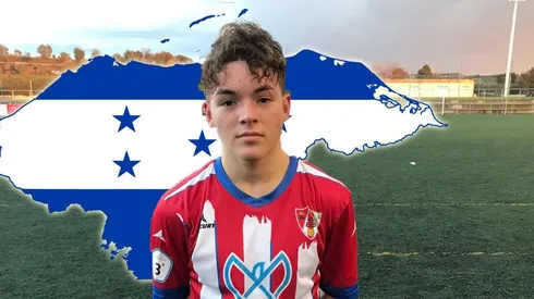 Jeremy Saravia: delantero de 19 años con ascendencia de Honduras y que juega en el UD Barbastro de España