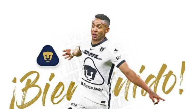 Gabriel Torres fue presentado como nuevo jugador de los Pumas de UNAM
