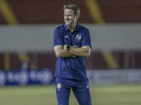 Thomas Christiansen no salió contento con el empate contra Serbia