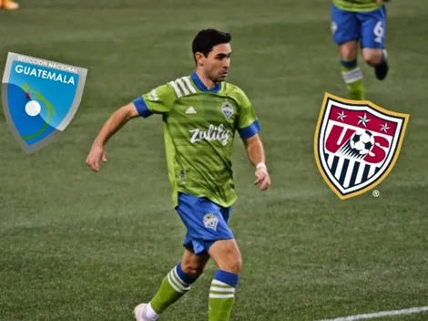 Alex Roldan entre Estadios Unidos y Guatemala