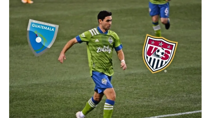 Alex Roldan entre Estadios Unidos y Guatemala
