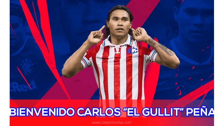 Oficial: Carlos Peña es nuevo jugador del Club Deportivo FAS