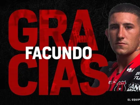 Alajuelense se despide de Facundo Zabala y aficionados lo lamentan en las redes