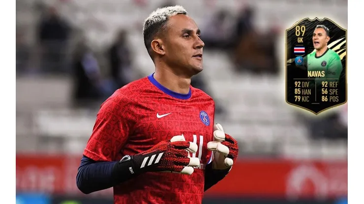 FIFA 21: Keylor Navas es elegido en el equipo de la semana