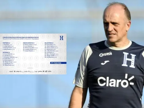 Fabián Coito entrega primera convocatoria sub 23 de Honduras