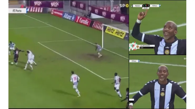 Bryan Rochez le anota golazo al Porto en la Copa de Portugal