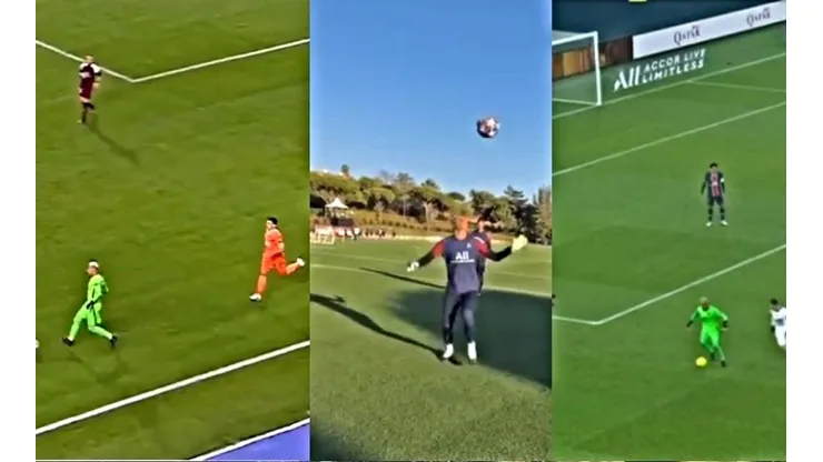 Keylor Navas y su habilidad de jugar con los pies en el PSG [VIDEO]