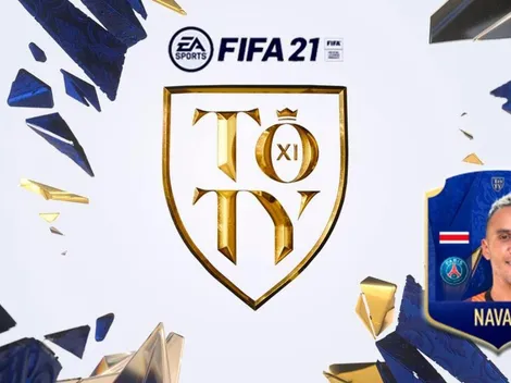 Keylor Navas es nominado al equipo del año en FIFA 21