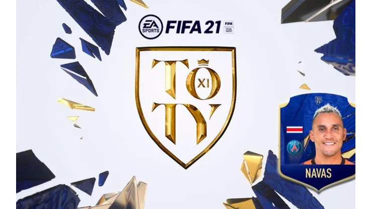 Keylor Navas es nominado al equipo del año en FIFA 21