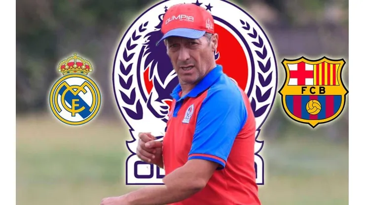 Pedro Troglio comparó al Olimpia con el Real Madrid y Barcelona