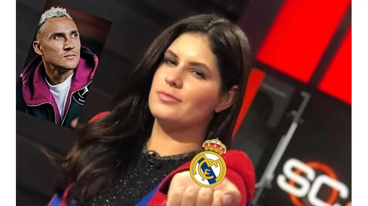 Carolina Padrón quiere a un compañero de Keylor Navas para el Real Madrid