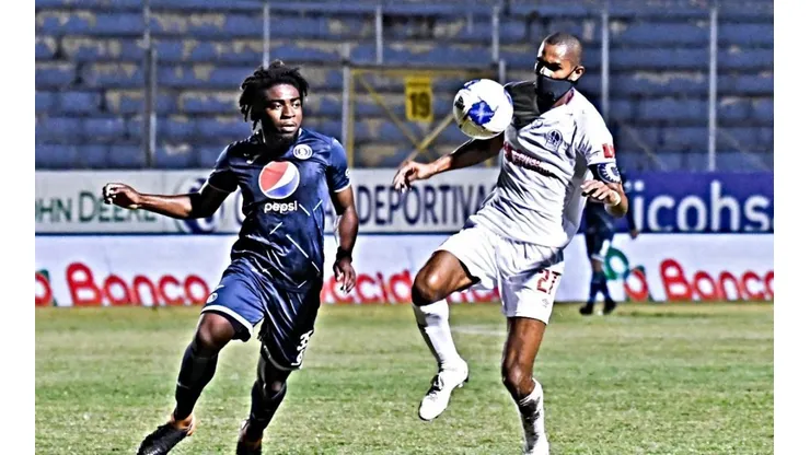 Olimpia pegó como visitante a Motagua