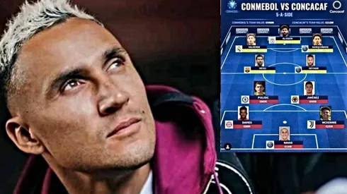 Keylor Navas entre los más costosos de Concacaf y Conmebol