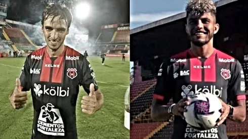 Bryan Ruiz recibe a Johan Venegas