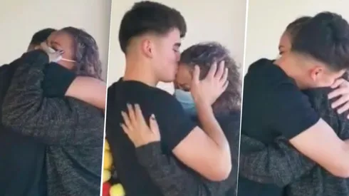 Manfred Ugalde emociona a su madre con regalo navideño