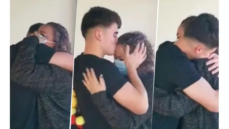 Manfred Ugalde emociona a su madre con regalo navideño