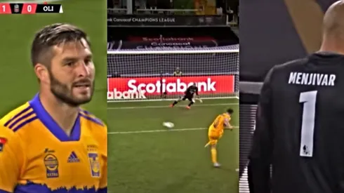 Gignac tuvo un gesto particular con Menjívar
