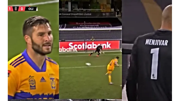 Gignac tuvo un gesto particular con Menjívar