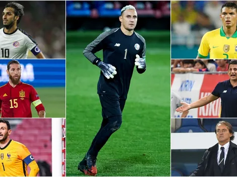 Los capitanes y entrenadores que votaron por Keylor Navas para The Best