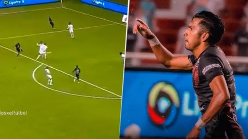 Denis Pineda marca un golazo para la victoria de su equipo en Ecuador
