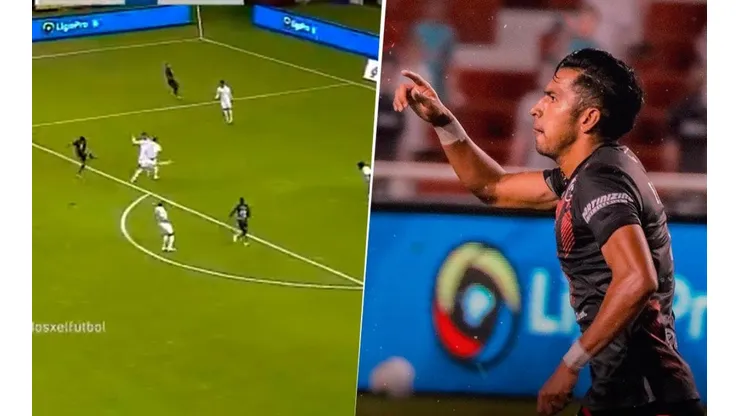 Denis Pineda marca un golazo para la victoria de su equipo en Ecuador