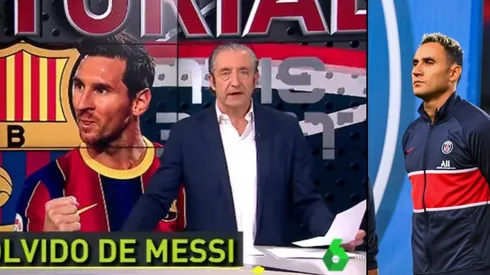 Polémica: el dardo de Pedrerol a Messi por haber votado por Keylor Navas