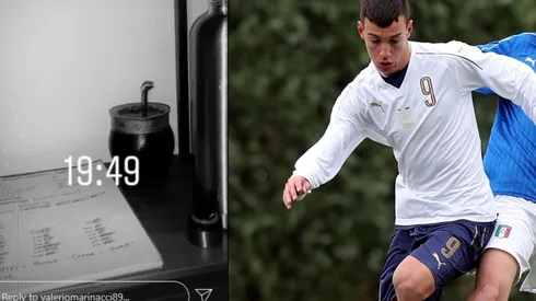 Valerio Marinacci está aprendiendo a hablar español