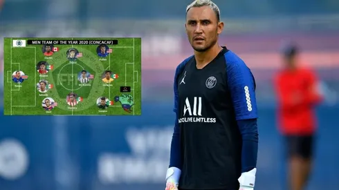 Keylor Navas presente en el 11 ideal de la Concacaf en 2020
