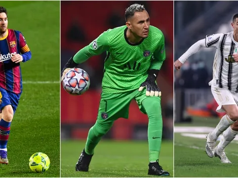 Keylor Navas es el mejor portero del mundo para Messi y Cristiano Ronaldo