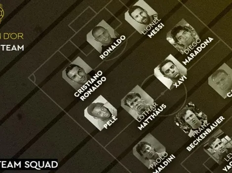 France Football revela Dream Team histórico del Balón de Oro