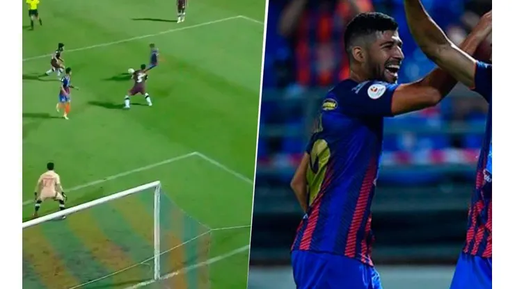 Nelson Bonilla marca un gran gol para el Thai Port [VIDEO]