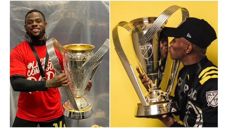 Los costarricenses Waylon Francis y Luis Díaz celebraron el título de la MLS