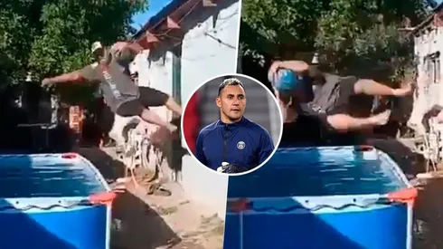 "¡No papurri! ¡Sos Keylor Navas!": el nuevo video viral que es furor en internet