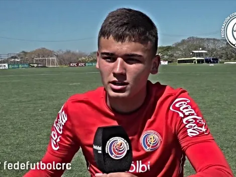 Manfred Ugalde y un solo objetivo con la Tricolor