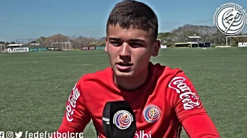 Manfred Ugalde y un solo objetivo con la Tricolor