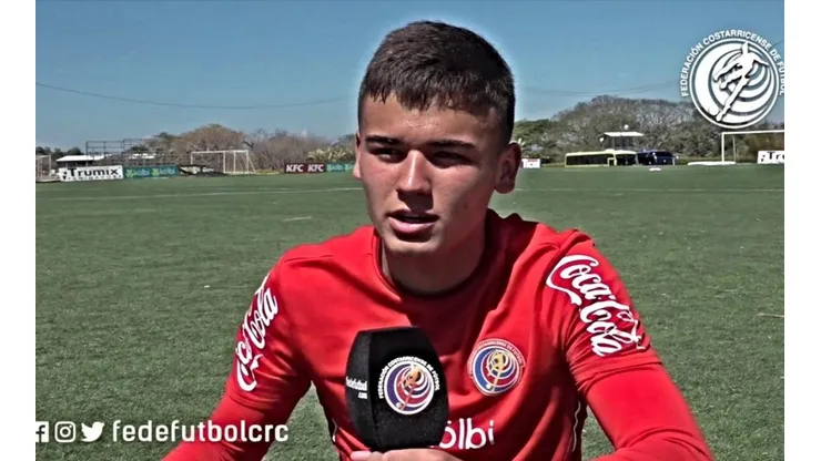 Manfred Ugalde y un solo objetivo con la Tricolor