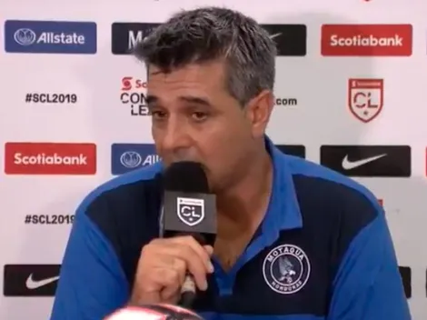 Diego Vázquez, tras la caída de Motagua: "Estas cosas pasan cada 500 partidos"