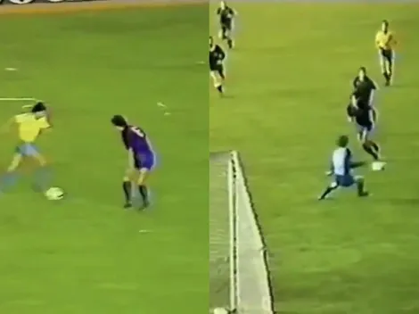 Mágico González y su golazo al FC Barcelona