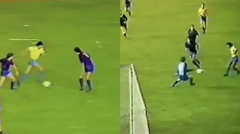 Mágico González y su golazo al Barcelona