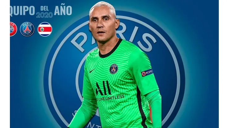 Keylor Navas es nominado al Equipo del Año 2020 de la UEFA