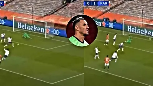 ¡Defensa del PSG no lo ayudó mucho a Keylor!