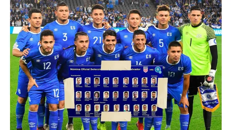 Los convocados de El Salvador para el amistoso ante Estados Unidos