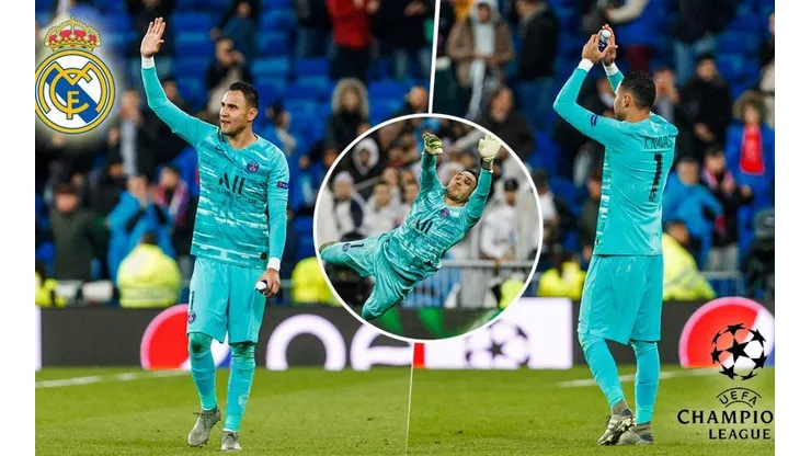 Keylor Navas: se cumple un año del mítico 2-2 entre PSG y Real Madrid