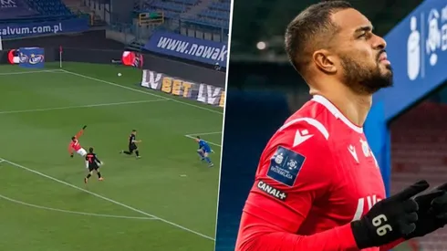 Felicio Brown marca un golazo para el Wisla Cracovia [VIDEO]