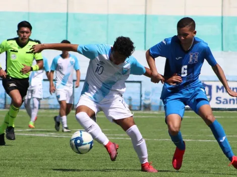 Selección Sub-17 de Guatemala venció a Honduras