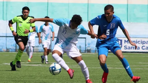 Selección Sub-17 de Guatemala venció a Honduras